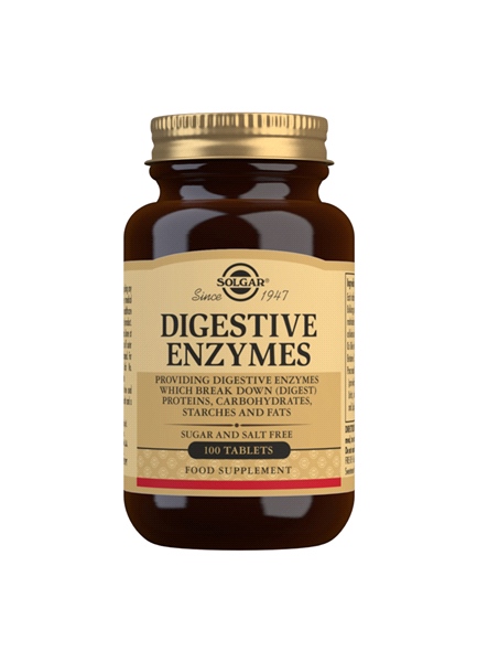 Solgar - Digestive Enzymes (100 Tabs)